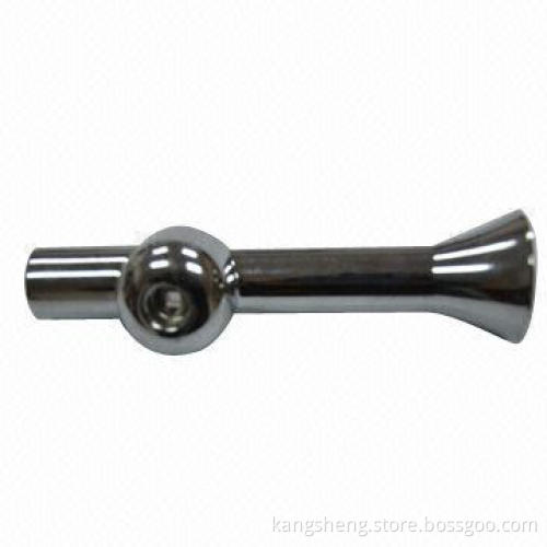 Die-cast, CNC lathed, surface is plated, colors are optional, ADC12, ADC3, or equivalent